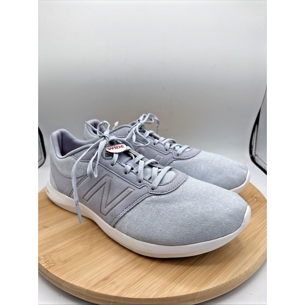 New Balance Isaac Mizrahi W400QS1 Sweater Knit Lace Up Sneaker 10W Blue NWOB